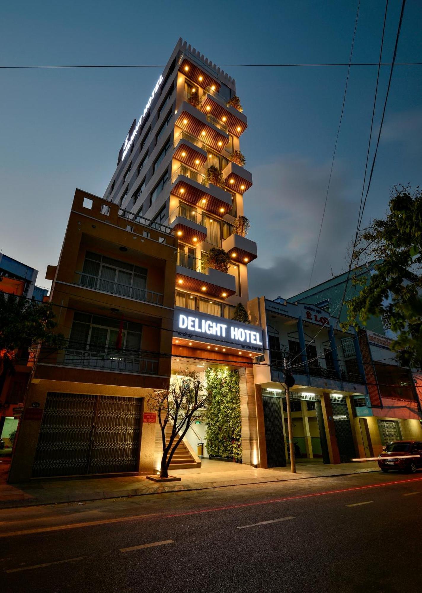 Delight Hotel Quy Nhon Buitenkant foto